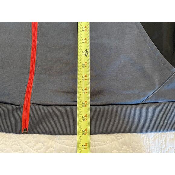 MEN'S REEBOK BLUE & WHITE WINDBREAKER JACKET COAT 2XL XXL - Picture 5 of 6